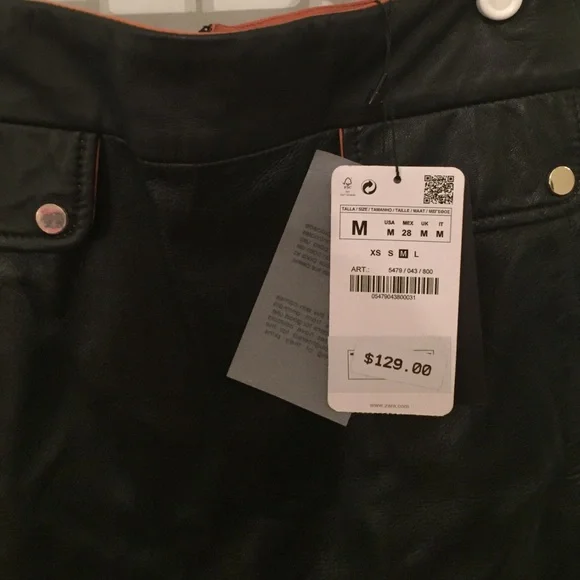 Leather Zara Skirt - Picture 3 of 3
